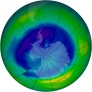 Antarctic Ozone 2005-08-27